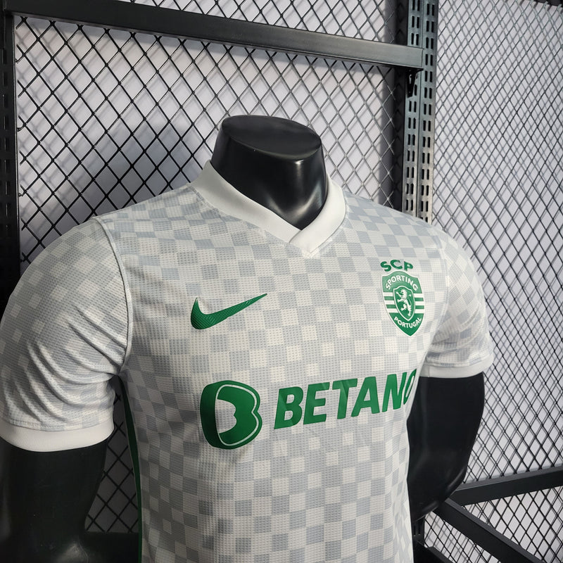 CAMISA DO SPORTING 22/23 BRANCO VERSÃO PLAYER