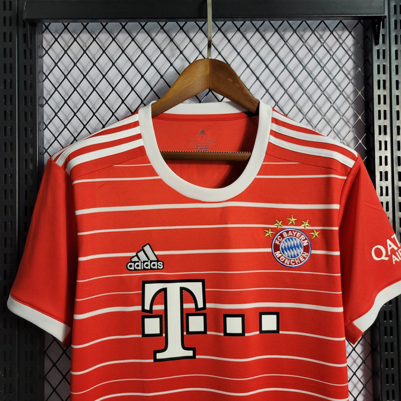 CAMISA DO BAYERN MUNCHEM 22/23 VERMELHO