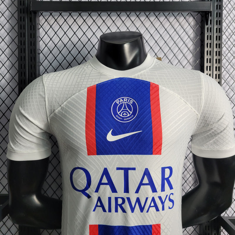 CAMISA DO PARIS SAINT GERMAN 22/23 BRANCO VERSÃO PLAYER